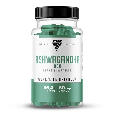 Ashwagandha Caps Trec Nutrition Fitcookie