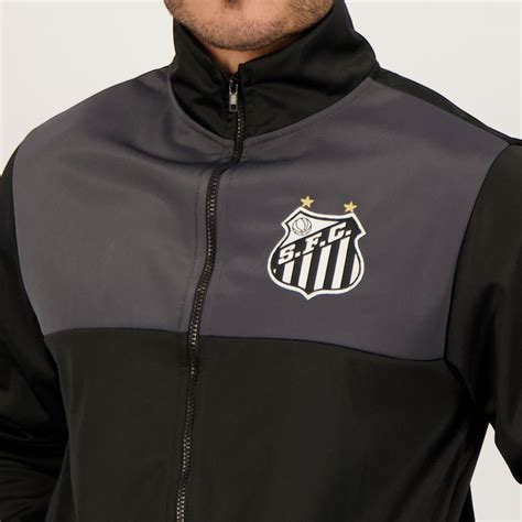 Santos Graph Black Jacket - FutFanatics