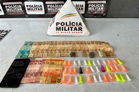 Adolescente é apreendido drogas e mais de R 1 200 no Vila Ideal