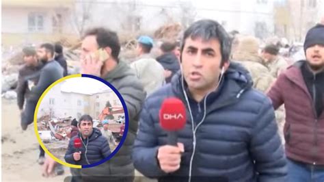 El Dramático Momento En Que Un Segundo Terremoto Sorprende A Reportero En Vivo Hch Tv