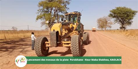 Lancement Officiel De Travaux De Construction Daxes Routiers Entre