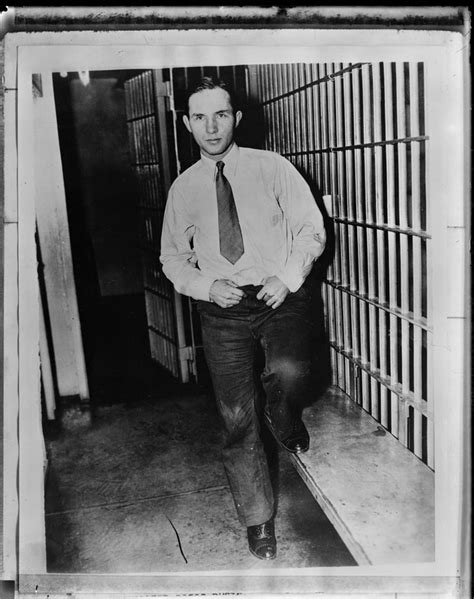 Bruno Richard Hauptmann In Jail Cell Digital Commonwealth