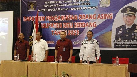 Perkuat Koordinasi Anggota Imigrasi Medan Menggelar Rapat Timpora