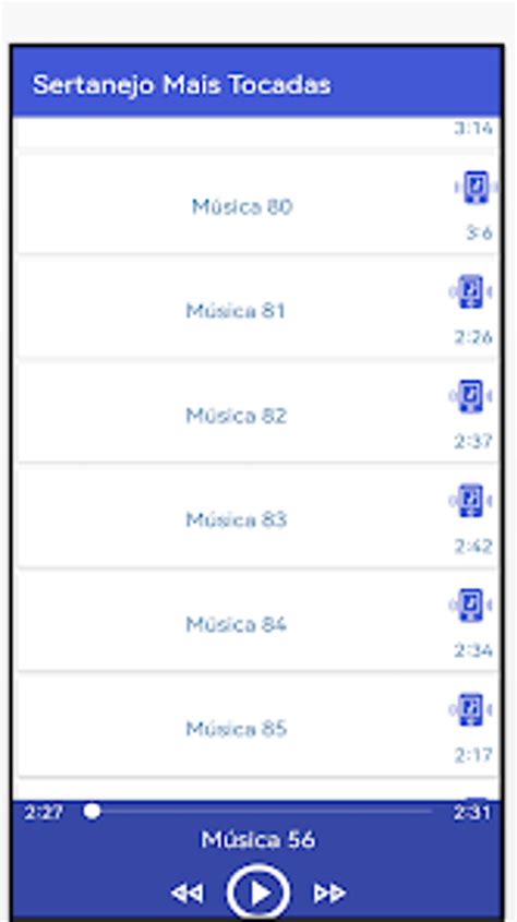 músicas sertanejo sem internet para Android Download
