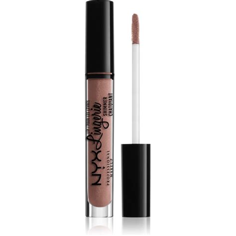 Nyx Professional Makeup Lip Lingerie Shimmer Po Yskuj Cy B Yszczyk Do