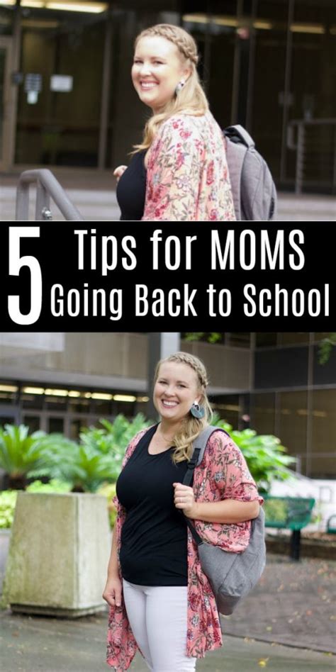 5 Tips For Moms Going Back To School Houston Mommy And Lifestyle