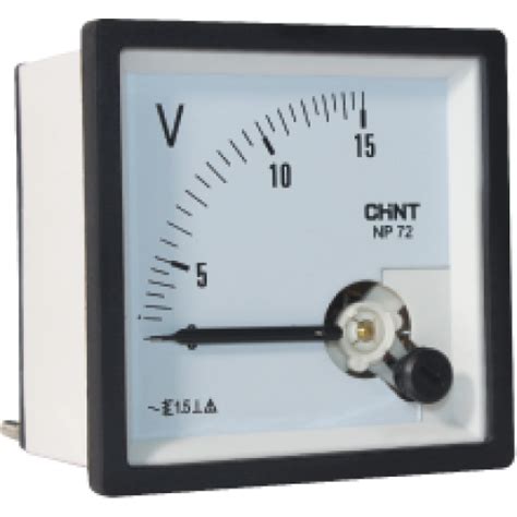 Analog Panel Meter Voltmeter Firefly Electric And Lighting Corporation