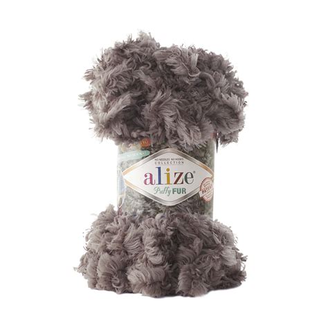 Пряжа Ализе Пуффи Фур Alize Puffy FUR 6106