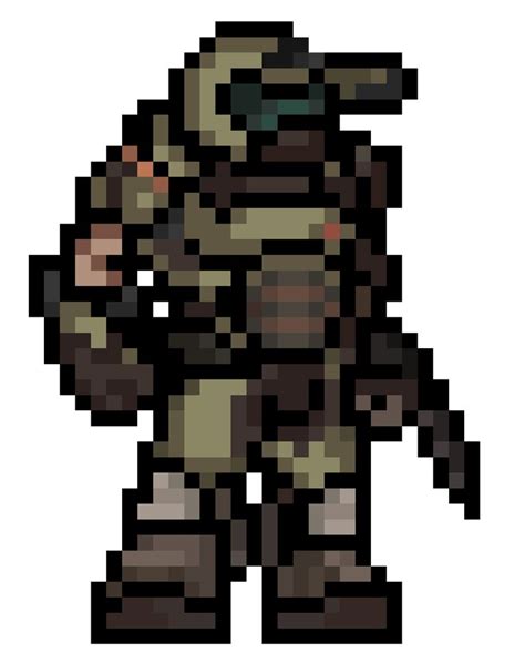 Pin By Katie Latourette On Doom Pixel Art Cool Pixel Art Doom