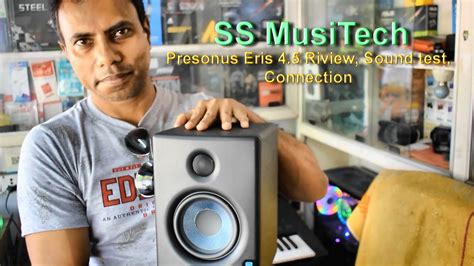 Eris E Presonus Studio Monitors Unboxing Riview Installation