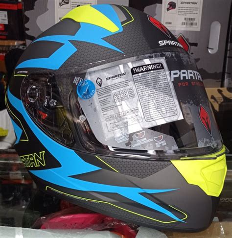 Casco Moto Spartan Stinger Certificado Ece2205 Hombre Mujer Cuotas Sin Interés