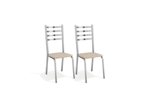 Cadeira Kappesberg Alemanha 2C086 2 Uni Cromada Nude o Melhor Preço é no Zoom