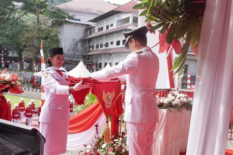 Bupati Joune Ganda Irup Upacara Hut Kemerdekaan Ri Ke 77 Newposkomanadoid