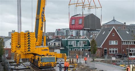 M J Van Riel Bringing New Homes Alive In Zaandam Heavy Lift News