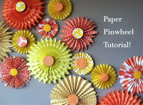 How To Make Paper Pinwheels The Easy Way Paper Pinwheel Diy