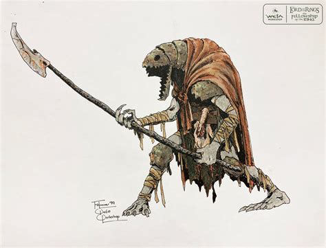 The Lord Of The Rings Concept Art Collection By Weta Workshop Artists