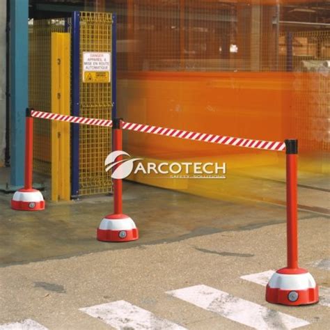 Paletti MOBILI Con Nastro Estraibile Arcotech Srl Safety Solutions