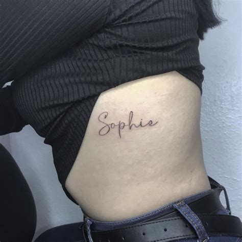 Nome Na Costela Tatuagem - Tatuagem na costela: 60 modelos de todos os estilos