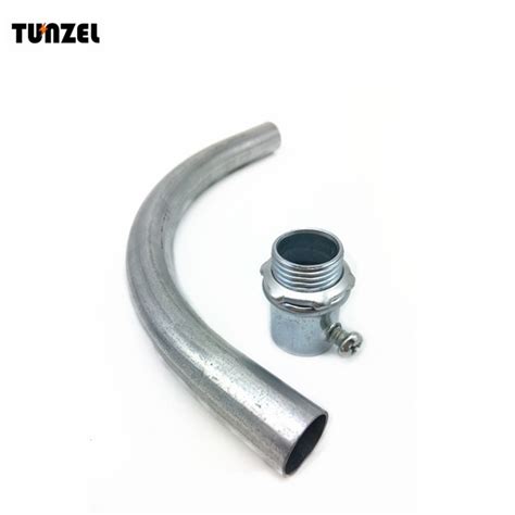 Hot Dip Galvanize Electrical Conduit Degree Emt Elbow China Emt