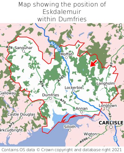 Where is Eskdalemuir? Eskdalemuir on a map