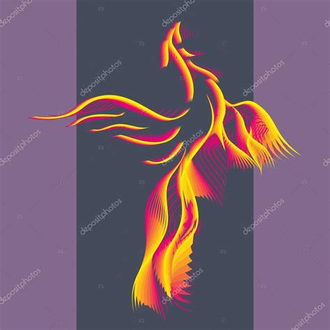 Symbol Phoenix bird — Stock Vector © 64samcorp.gmail.com #110431320