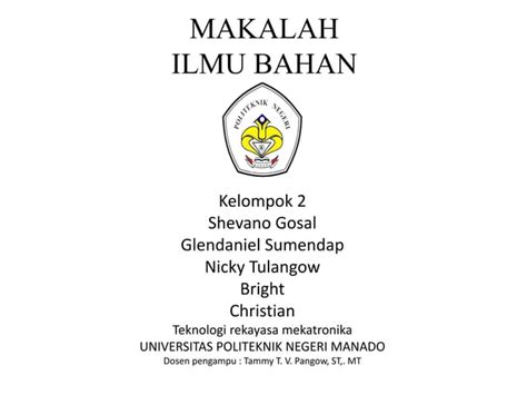 Makalah Kelompok Pptx