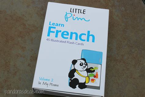 Little Pim Learn French 45 Illustrated Flash Card 11