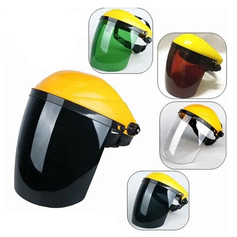 Splash Safety Helmet With Shield