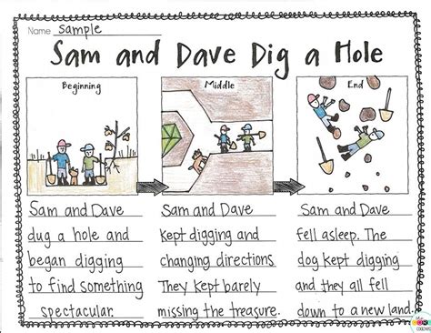 Sam and Dave Dig a Hole Read Aloud - Reading Activities - Reading ...