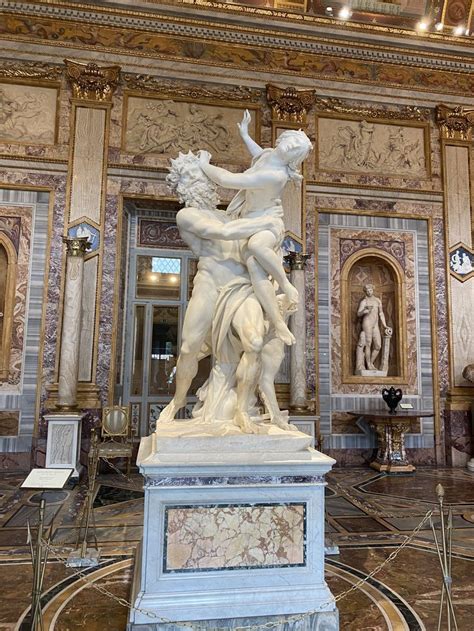 Hades And Persephone Gian Lorenzo Bernini Galleria Borghese Rome