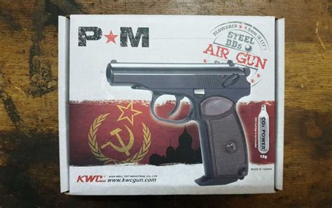 Kwc Mkv Pm Makarov Blow Back Mm Bb