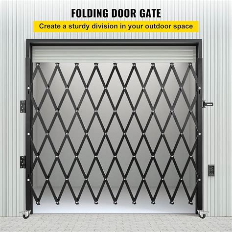 Vevor Double Folding Security Gate 6 12 H X 12 W 53 Off