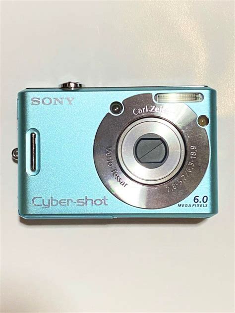 Sony Cybershot DSC W30 6 0MP Digital Camera Retro Digital Etsy