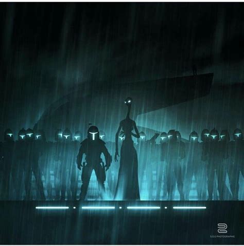 Clones On Kamino With A Kaminoan Leading The Way Star Wars Images