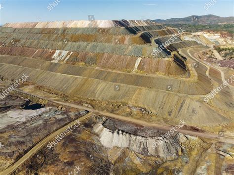 Mining Waste Dump Extremely Mineralrich Ground Editorial Stock Photo