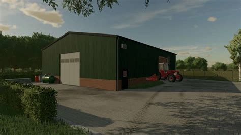 Small Dutch Machine Shed V1 0 0 0 FS25 FS22 Mod