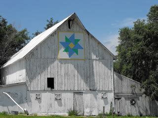 Barn Quilts And The American Quilt Trail Iowa Flat