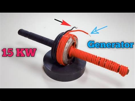 New Creative Kw Free Energy Generator With Magnet And Capacitor V