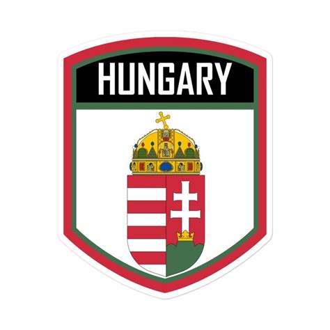 Hungary Coat of Arms Emblem Stickers - Etsy