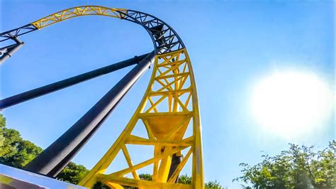 Lost Gravity Front Seat On Ride 4K 60fps POV Walibi Holland 2023