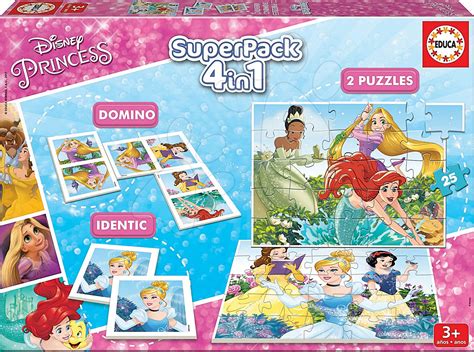 Gyerek puzzle Disney Hercegnők Superpack