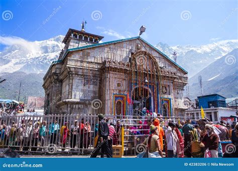 The Kedarnath Temple In The Indian Himalayas Editorial Photo Image