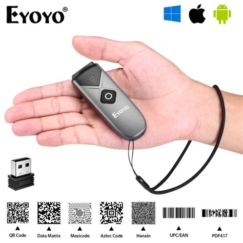 Eyoyo Mini Portable D D Bluetooth Barcode Scanner Qr Code Screen