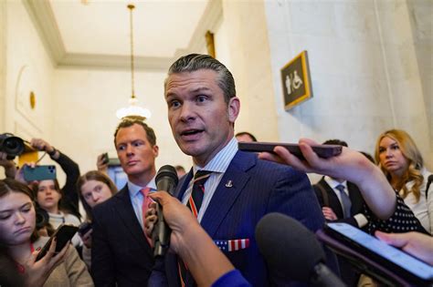 Trumps Transition Team Was ‘blindsided By New Details Of Pete Hegseth