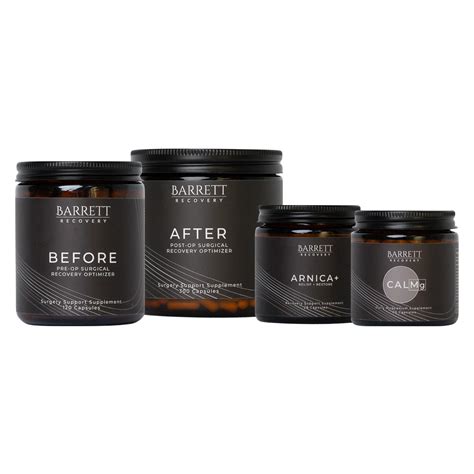 Ultimate Surgery Recovery Supplement Bundle – Barrett Recovery