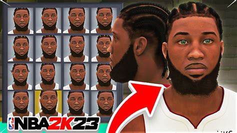 NEW BEST DRIPPY FACE CREATION S TUTORIAL IN NBA 2K23 LOOK LIKE A