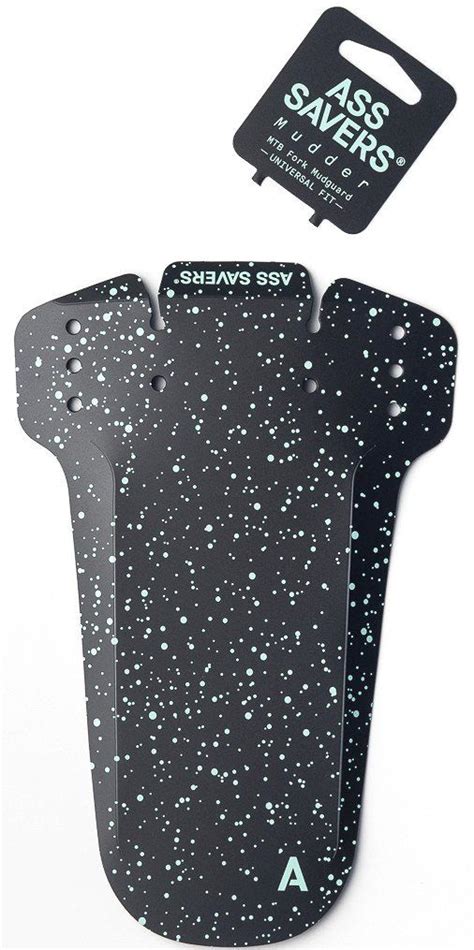 Ass Savers MFR Mudder Spritzschutz VR Black Dots Fahrrad XXL