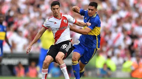 River Plate y Boca Juniors empatan en el Superclásico de Argentina