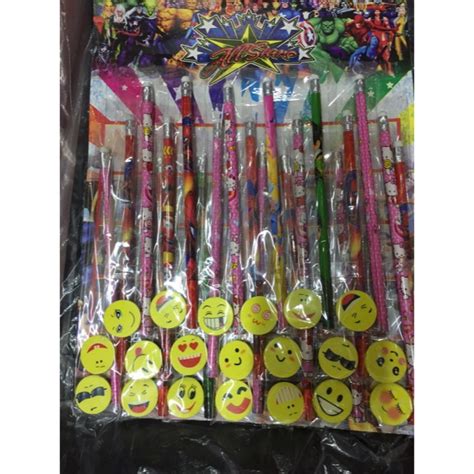 Pencil W Eraser 1pad 20pcs Shopee Philippines