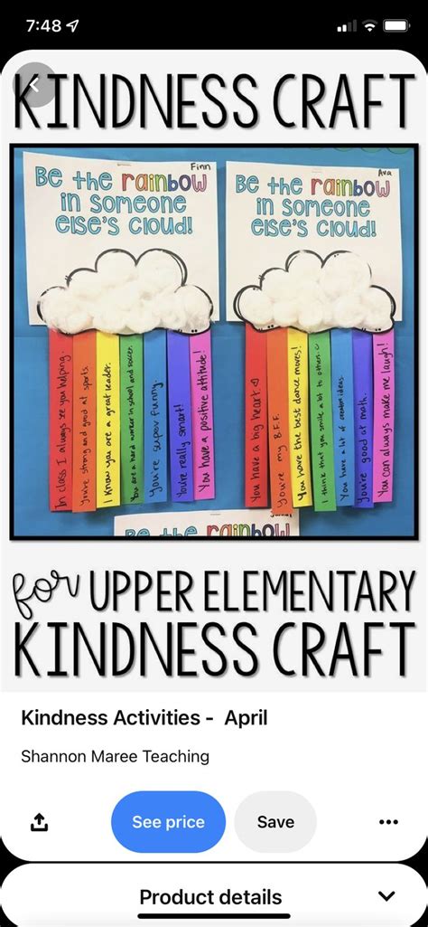 Kindness Craft Activity for Elementary School Students